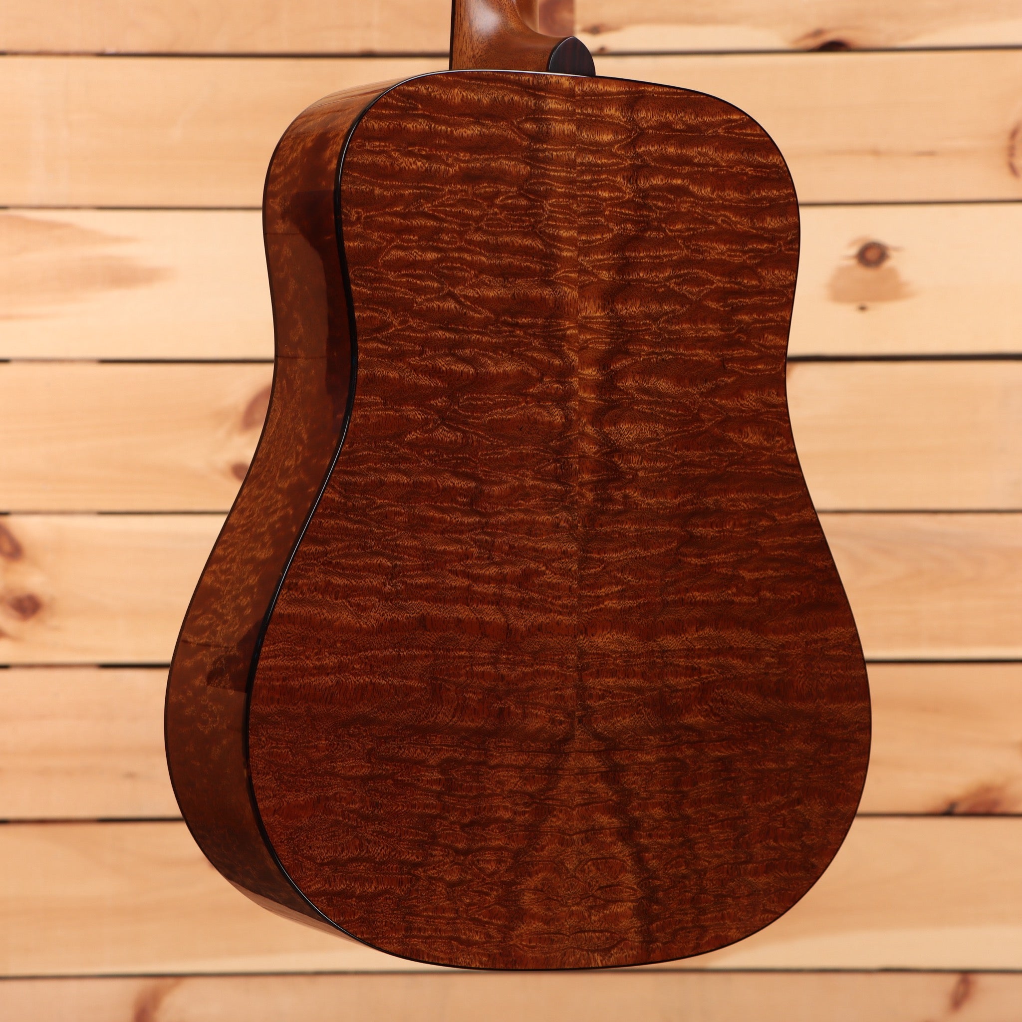 Gallagher Bluegrass Bell dreadnought acoustic guitar light amber sapele back and sides