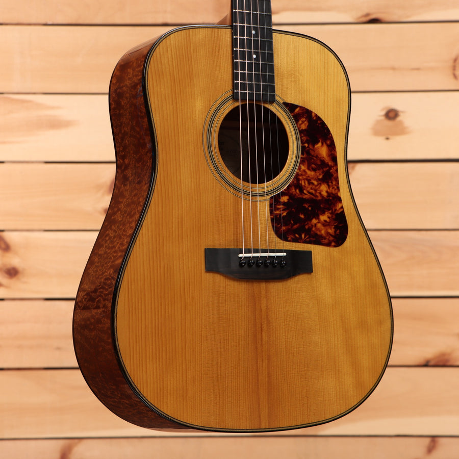 Gallagher Bluegrass Bell dreadnought acoustic guitar light amber finish with tortoiseshell pickguard