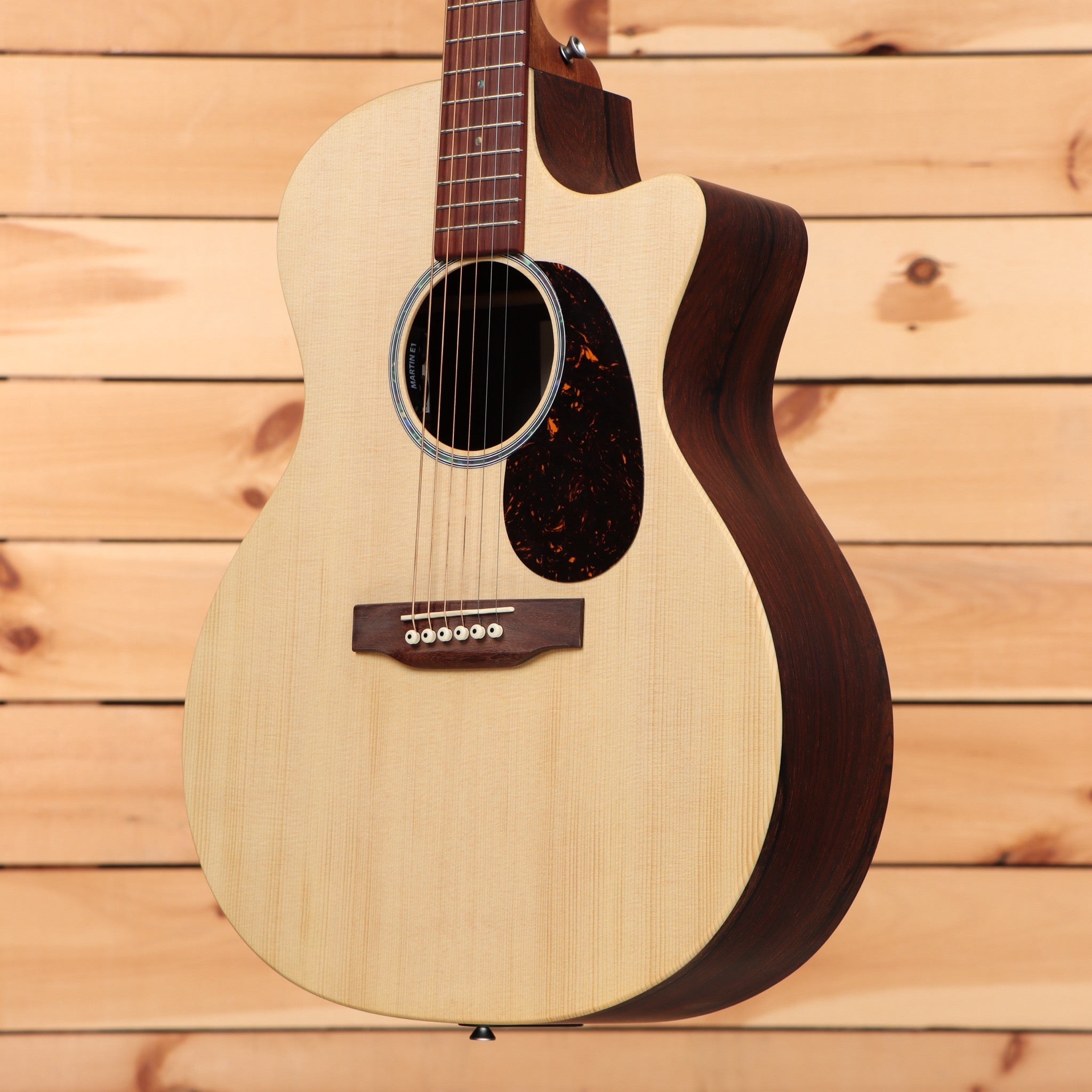 Martin GPCX2E Grand Performance acoustic-electric guitar cocobolo with venetian cutaway and tortoiseshell pickguard