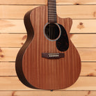 Martin GPCX2E Ziricote natural grand performance acoustic-electric guitar with venetian cutaway