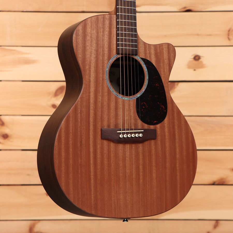 Martin GPCX2E Ziricote natural grand performance acoustic-electric guitar with venetian cutaway