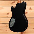 Powers A-Type Select Shadow Black electric guitar with textured pickguard and contoured body