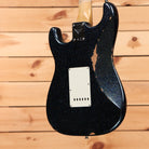 Fender Custom Shop Righteous Reissue Late 1962 Stratocaster relic aged Holoflake electric guitar with white pickguard