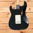 Fender Custom Shop Righteous Reissue Late 1962 Stratocaster relic aged holoflake electric guitar with white pickguard