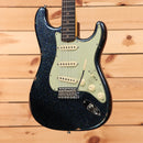 Fender Custom Shop Righteous Reissue 1962 Stratocaster electric guitar relic aged holoflake with mint green pickguard and single-coil pickups