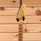 Fender Custom Shop Righteous Reissue Late 1962 Stratocaster relic aged holoflake maple electric guitar with maple neck