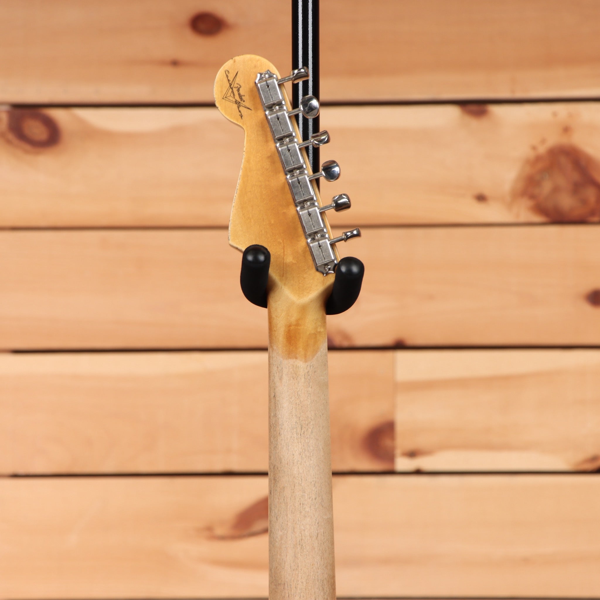 Fender Custom Shop Righteous Reissue Late 1962 Stratocaster relic aged Holoflake Maple electric guitar with maple neck