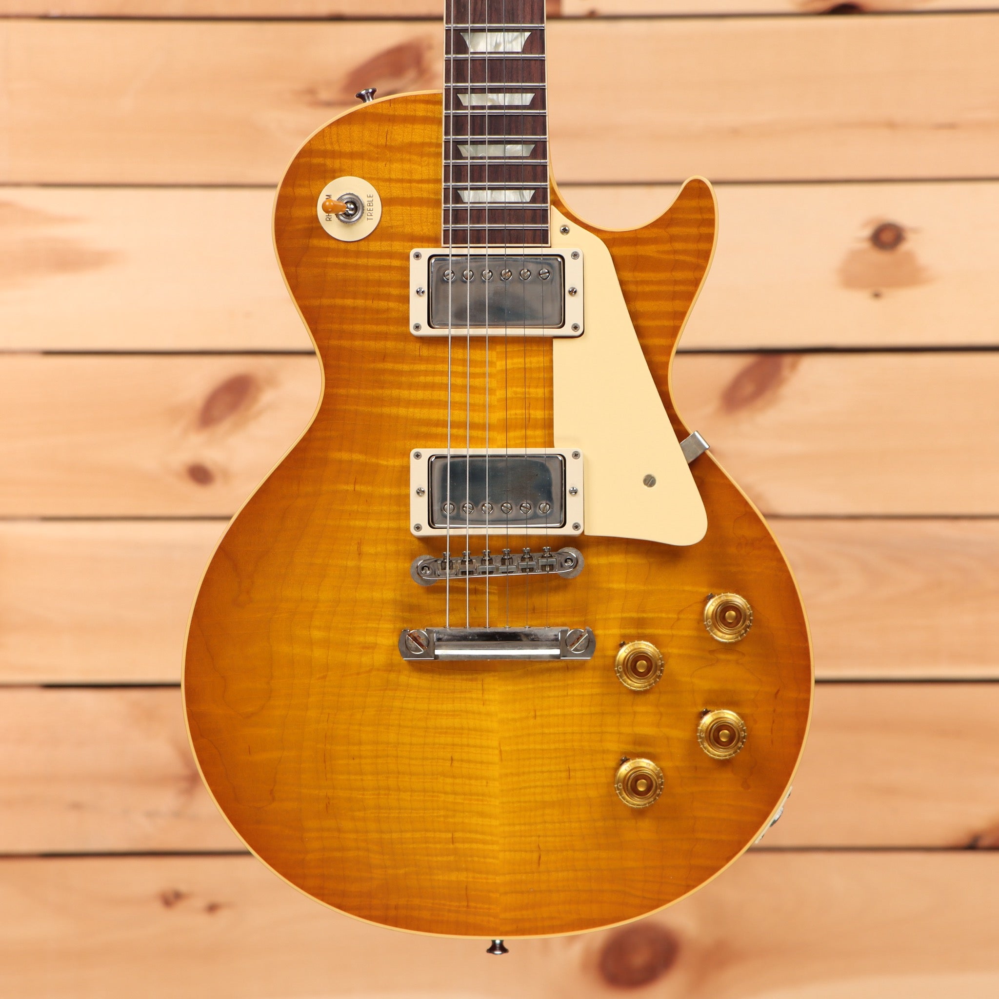Gibson Righteous Reissue 1959 Les Paul Reissue electric guitar Honey Butter aged finish dual humbuckers