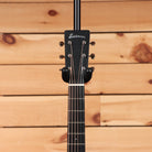 Eastman E1OMC Special acoustic guitar natural finish with mahogany body and slotted headstock