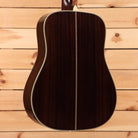 Eastman E40DTC Thermocure dreadnought acoustic guitar natural finish with pearl binding