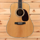 Eastman E40DTC Thermocure dreadnought acoustic guitar natural finish with abalone binding