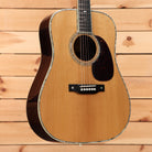 Eastman E40DTC Thermocure dreadnought acoustic guitar natural finish with abalone binding