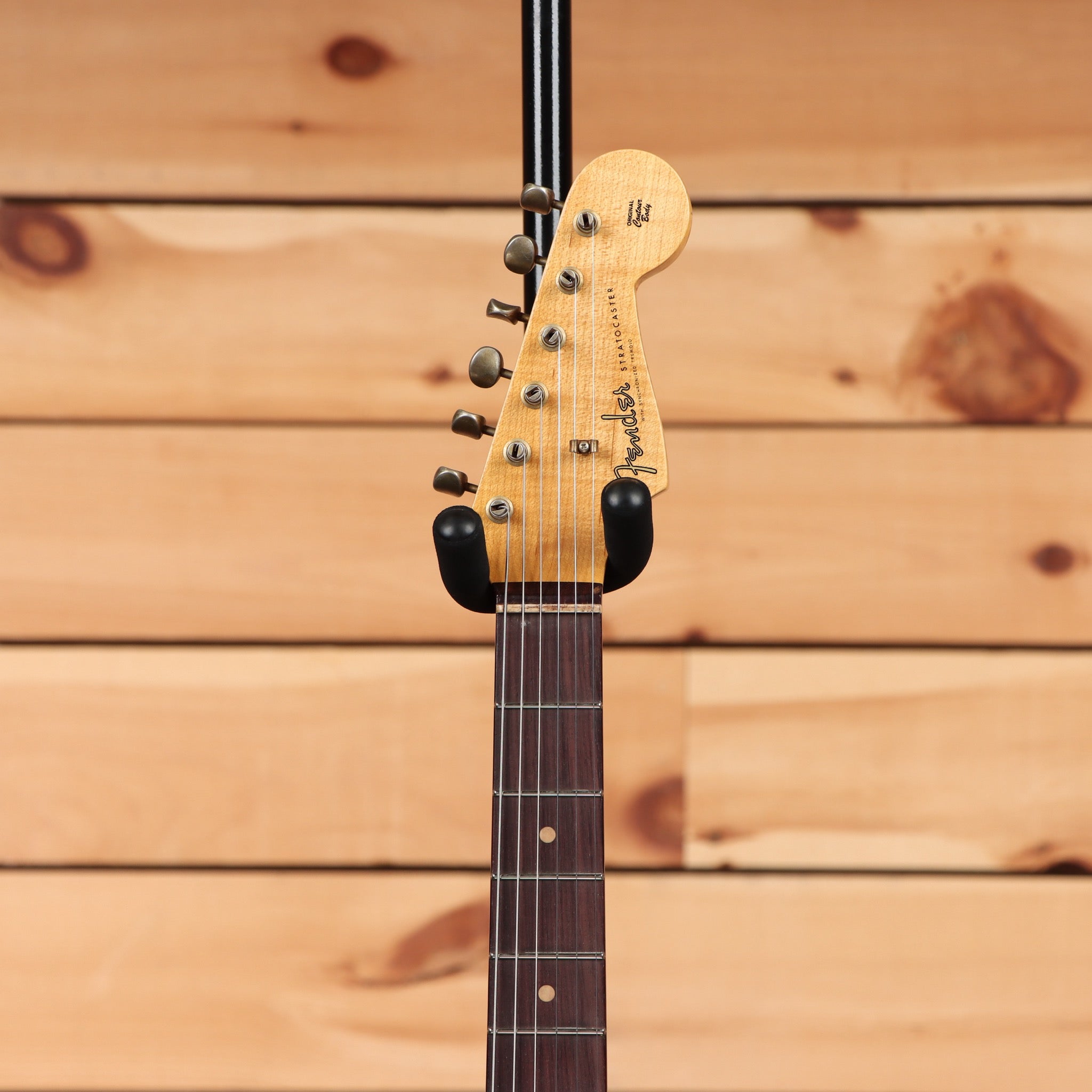 Fender Custom Shop 1959 Stratocaster Journeyman Relic electric guitar super faded aged sea foam green with maple neck