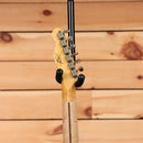 Fender Custom Shop Limited Mischief Maker heavy relic electric guitar aged black over pink paisley with maple neck