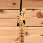 Fender Custom Shop Limited Mischief Maker Heavy Relic electric guitar Aged Black Over Pink Paisley with maple neck