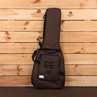 Paul Reed Smith SE Custom 24 electric guitar gig bag brown with shoulder strap