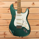 Fender Custom Shop Limited 1956 Stratocaster electric guitar heavy relic aged Sherwood Green with maple neck