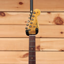 Fender Custom Shop 1962 Stratocaster Super Heavy Relic electric guitar Aged Black with maple neck