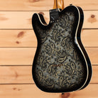 Fender Custom Shop Limited Dual P90 Telecaster electric guitar Black Paisley relic aged finish with P90 pickups