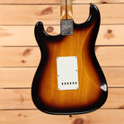 Fender Custom Shop Eric Clapton Stratocaster electric guitar 2-Color Sunburst Journeyman Relic with white pickguard