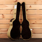 Boucher LESG171 classical guitar natural finish with black velvet-lined hard case