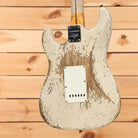 Fender Custom Shop Limited Red Hot Stratocaster super heavy relic electric guitar aged white blonde with maple neck
