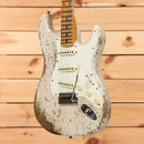 Fender Custom Shop Limited Red Hot Stratocaster electric guitar Super Heavy Relic Aged White Blonde with single-coil pickups