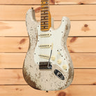 Fender Custom Shop Limited Red Hot Stratocaster electric guitar Super Heavy Relic Aged White Blonde with single-coil pickups