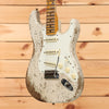 Fender Custom Shop Limited Red Hot Strat Super Heavy Relic - Aged White Blonde