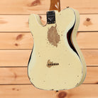 Fender Custom Shop Limited Cunife Telecaster Custom electric guitar Aged Vintage White heavy relic finish with single-coil pickups