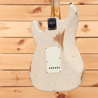 Fender Custom Shop 1957 Stratocaster Heavy Relic electric guitar Aged White Blonde with single-coil pickups