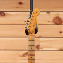 Fender Custom Shop 1957 Stratocaster heavy relic electric guitar aged white blonde with maple neck