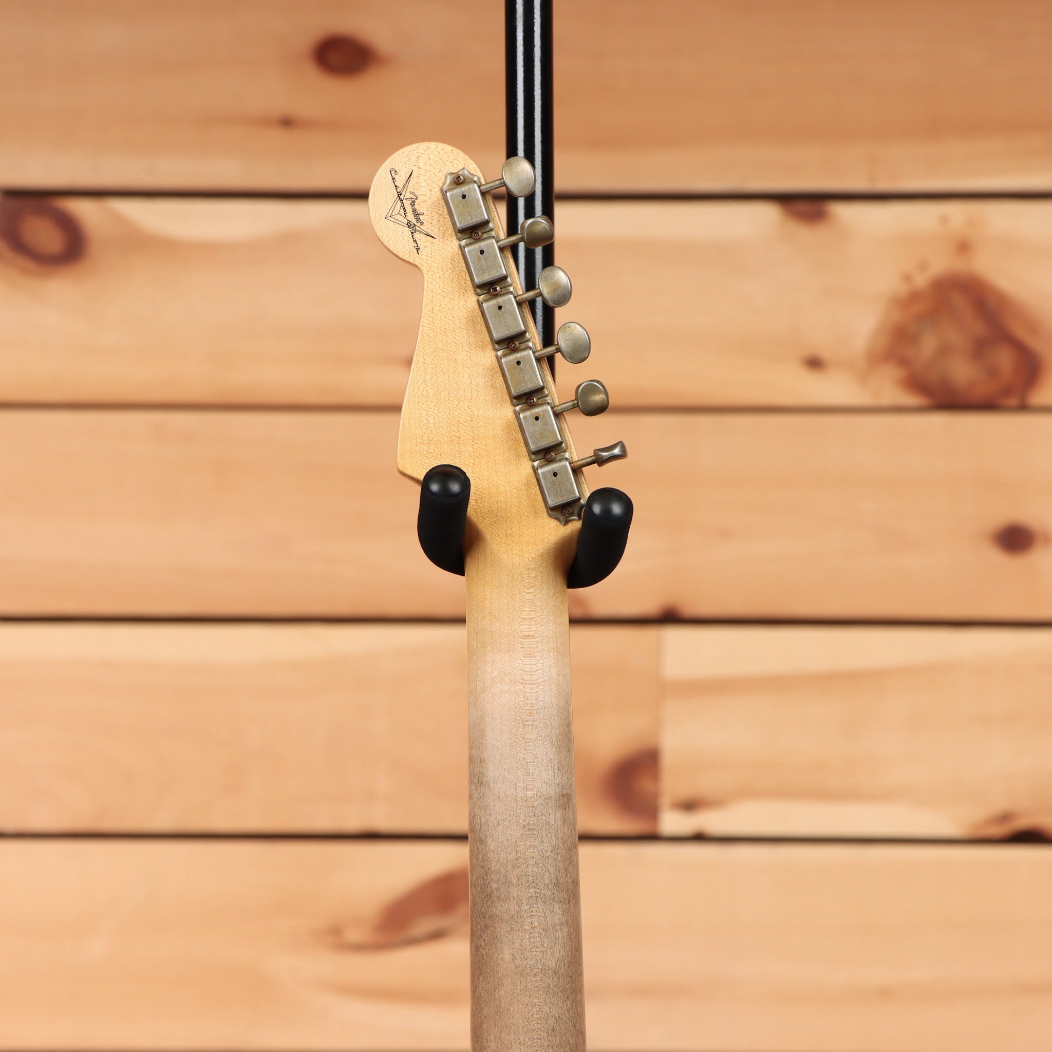 Fender Custom Shop 1959 Stratocaster Journeyman Relic electric guitar Super Faded Aged Sonic Blue with vintage tuning machines