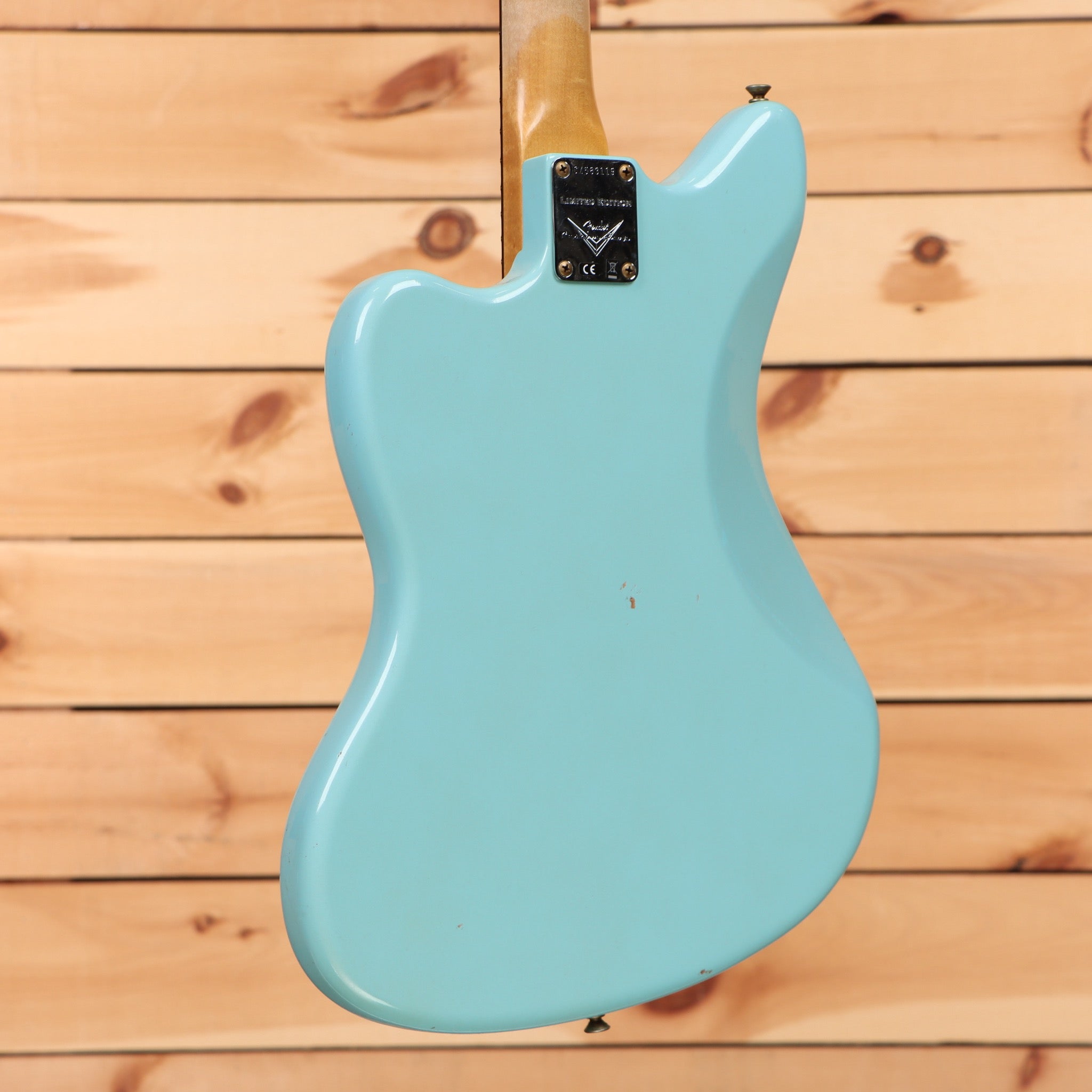 Fender Custom Shop 1959 Jazzmaster Journeyman electric guitar Daphne Blue with maple neck