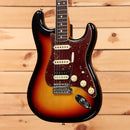 Fender Custom Shop Limited 1967 HSS Stratocaster Journeyman Relic 3-Color Sunburst electric guitar with tortoiseshell pickguard