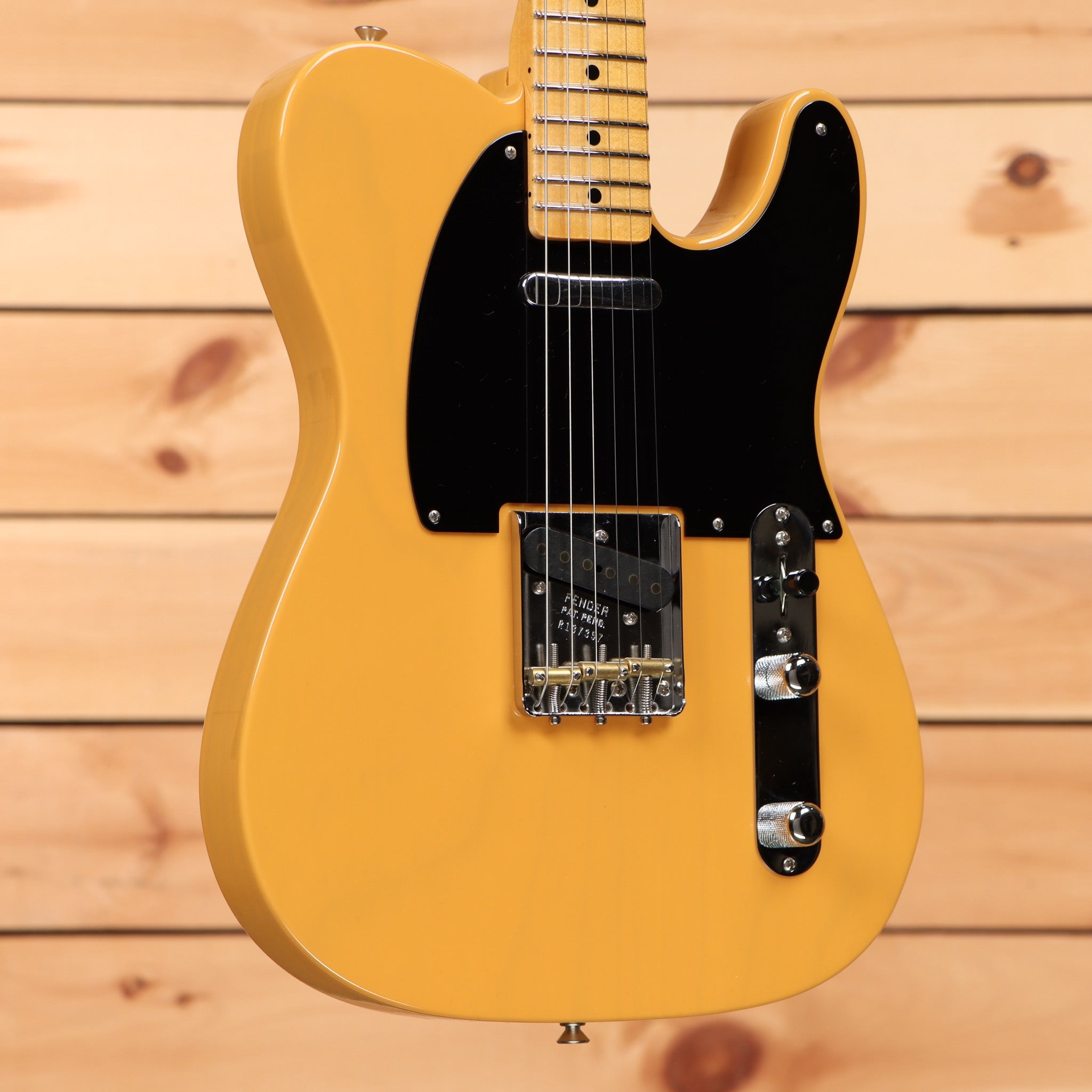 Fender Custom Shop 1954 Telecaster Time Capsule Relic electric guitar Butterscotch Blonde with maple neck