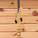 Fender Custom Shop Limited Dual P90 Telecaster electric guitar Black Paisley relic with maple neck and P90 pickups