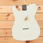 Fender Custom Shop Limited 1960 Telecaster Relic electric guitar Olympic White with aged finish and single-coil pickups