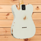 Fender Custom Shop Limited 1960 Telecaster Relic electric guitar Olympic White with aged finish and single-coil pickups