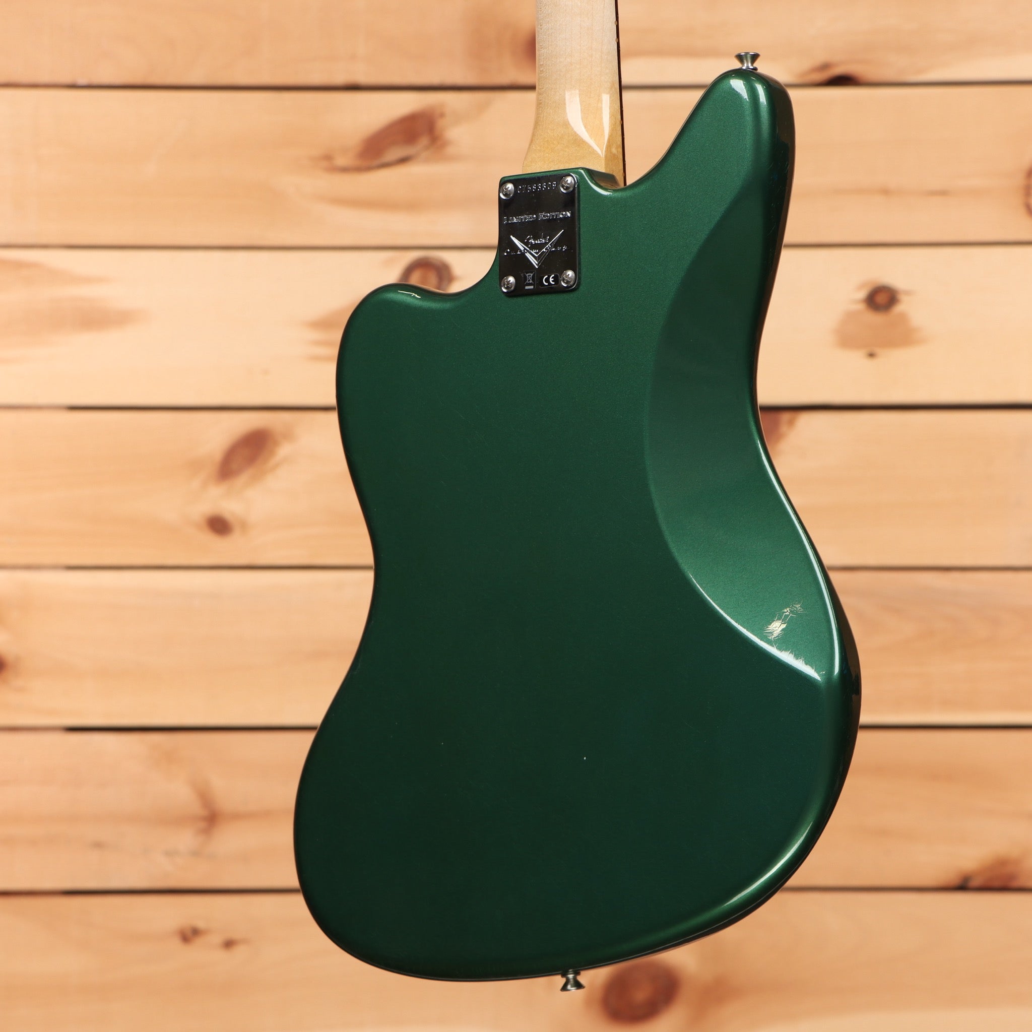 Fender Custom Shop 1962 Jaguar Closet Classic electric guitar Sherwood Green Metallic with maple neck