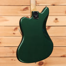 Fender Custom Shop Limited 1962 Jaguar Closet Classic electric guitar Aged Sherwood Green Metallic with single-coil pickups
