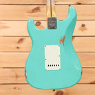 Fender Custom Shop Limited Fat 50s Stratocaster relic electric guitar sea foam green with single-coil pickups