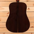 Gallagher Bluegrass Bell dreadnought acoustic guitar natural finish with center seam detail