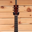 Gallagher Bluegrass Bell acoustic guitar natural finish with rosewood fretboard and chrome tuners