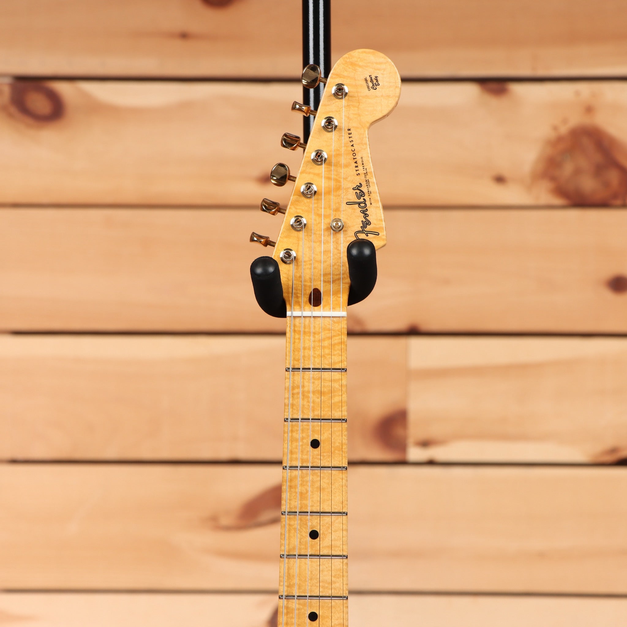 Fender Custom Shop David Brown Masterbuilt 70th Anniversary 1954 Stratocaster electric guitar 2-color sunburst relic with maple neck