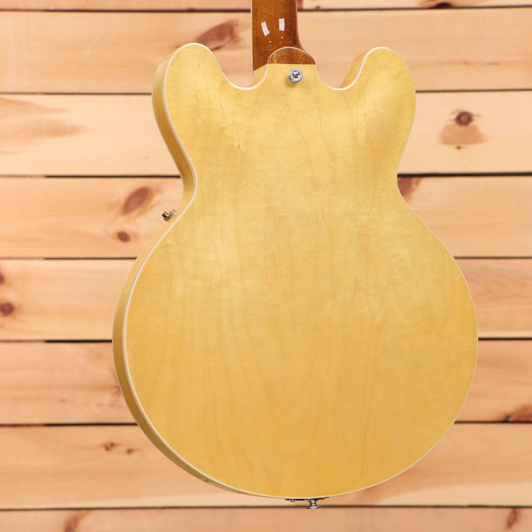 Gibson ES-330 semi-hollow body electric guitar antique natural with maple neck and P90 pickups
