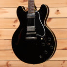 Pre-owned Gibson 1959 ES-335 semi-hollow electric guitar Ebony with dual humbuckers