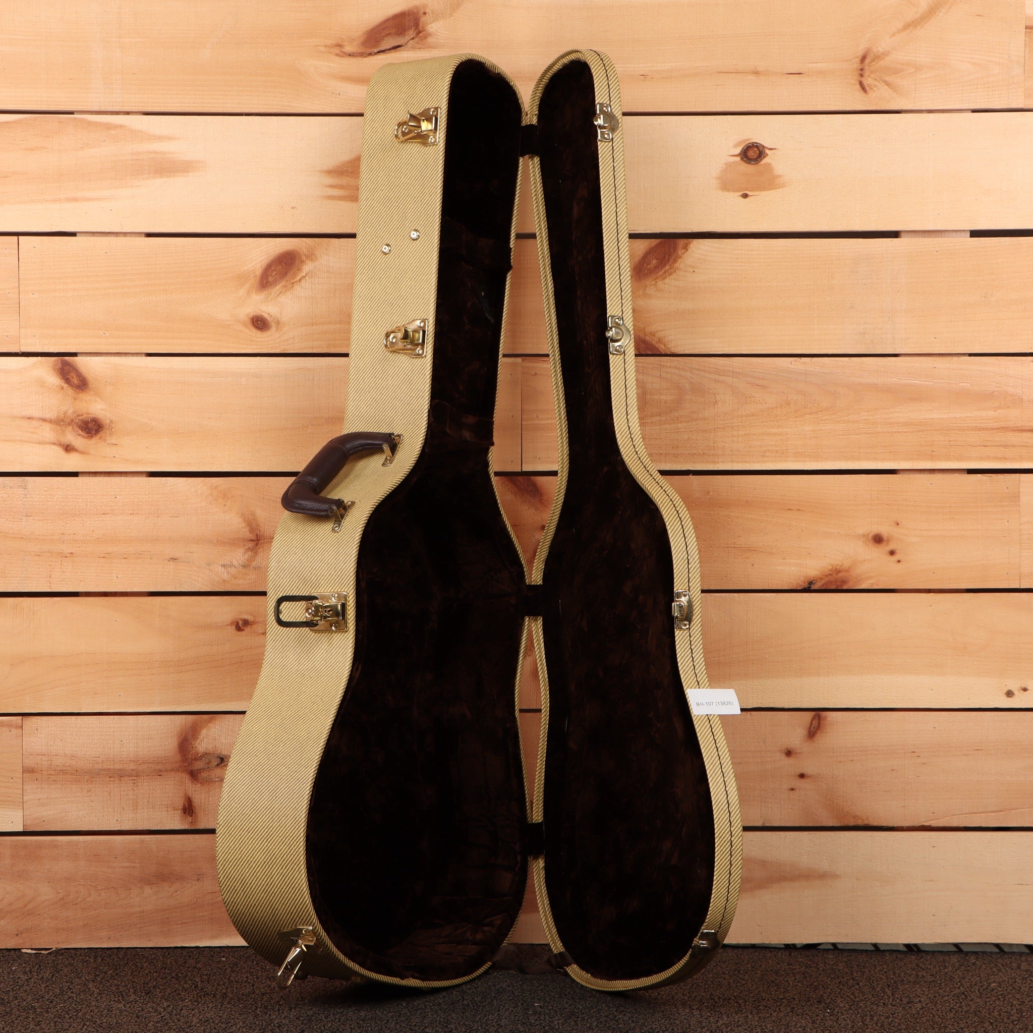 Boucher BG42 pre-owned classical guitar natural finish with black velvet interior hard case