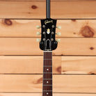 Pre-owned Gibson ES-335 semi-hollow electric guitar aged ebony with cream tuning pegs