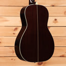 Eastman E20P dreadnought acoustic guitar natural finish pre-owned with white binding